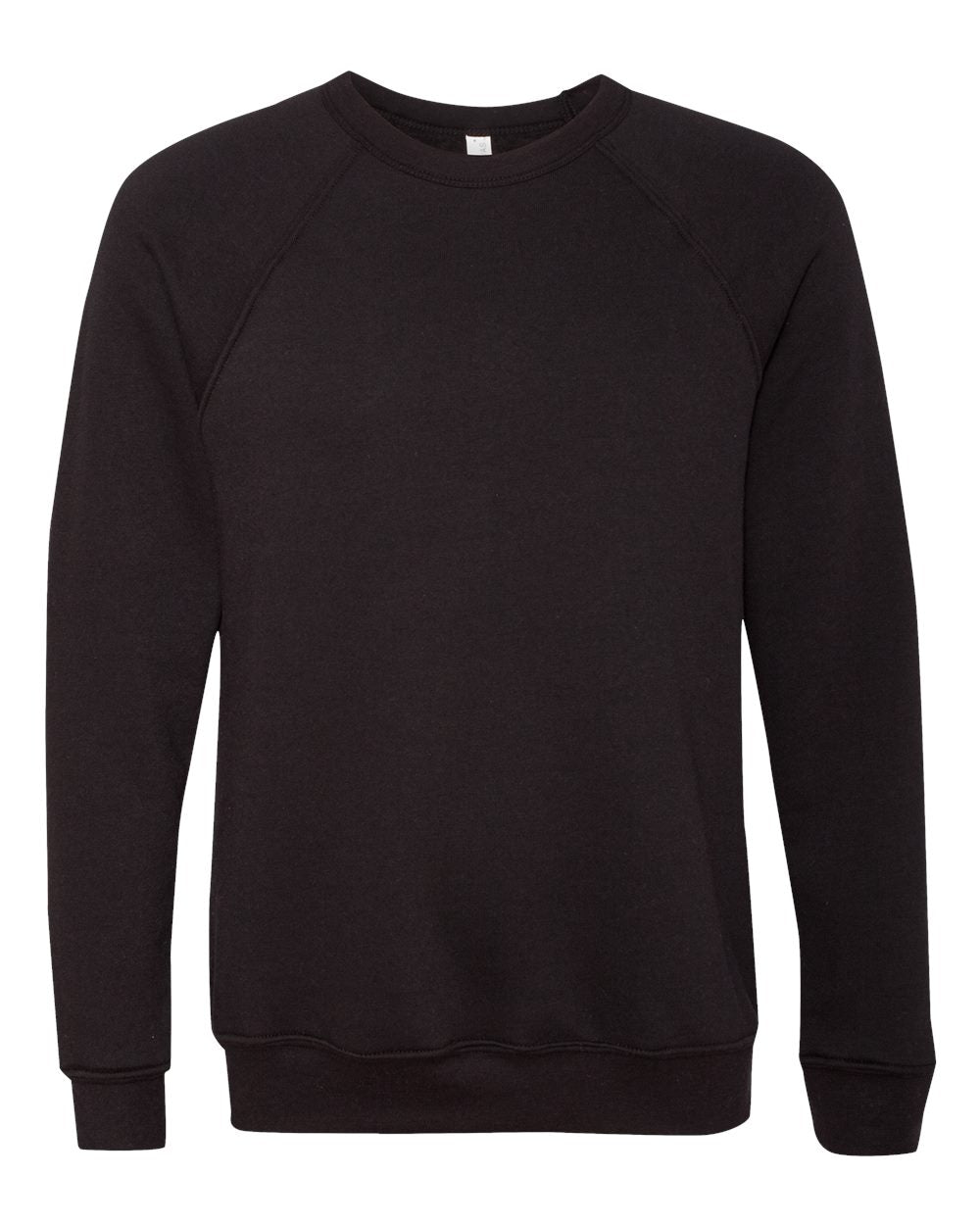Sweatshirt - Sponge Fleece Raglan Crewneck Sweatshirt - BELLA + CANVAS